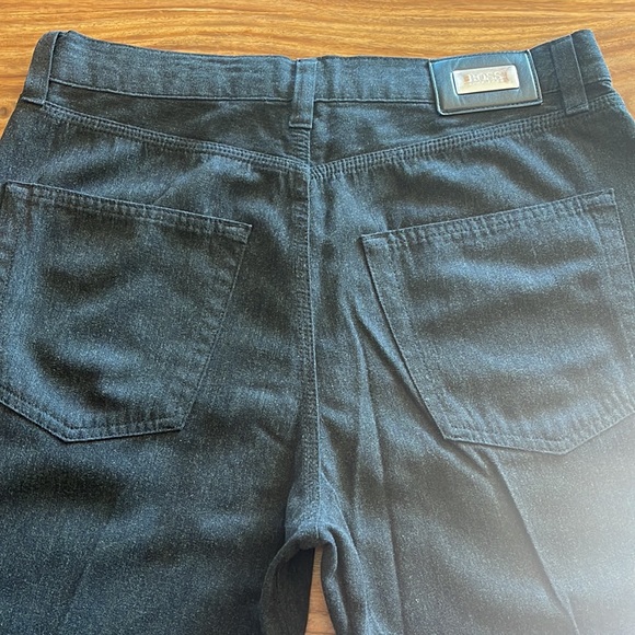 Vintage Hugo Boss Pants  (Alabama) Charcoal size 34-34 5 Pocket Mint Condition - Picture 9 of 13